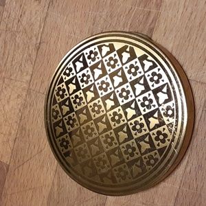 14 KT. GOLD PLATED VINTAGE COMPACT